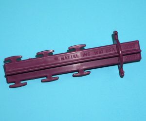 MOTU HE-MAN MASTERS OF THE UNIVERSE ORIGINAL SPARE PART SNAKE MOUNTAIN NET SUPPORT POST USA COO 1984 MATTEL