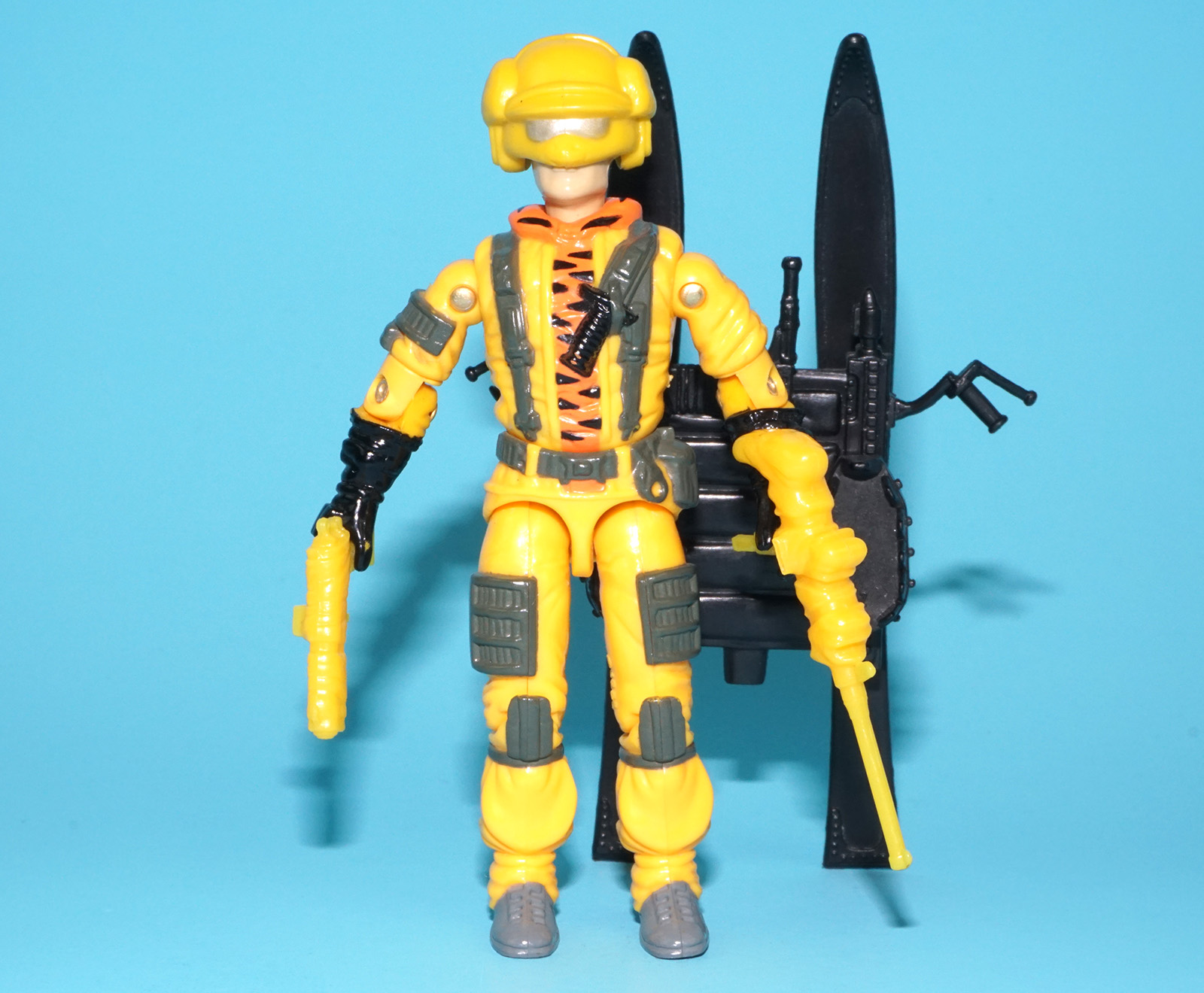 1990 GI JOE TIGER FORCE BLIZZARD UK EURO EXCLUSIVE 100% COMPLETE C9 HASBRO