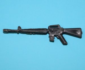 1982 GI JOE GRUNT v1 ORIGINAL SPARE PART RIFLE GUN HASBRO