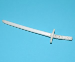 1992 GI JOE NINJA FORCE STORM SHADOW v3 ORIGINAL SPARE PART KATANA SWORD HASBRO