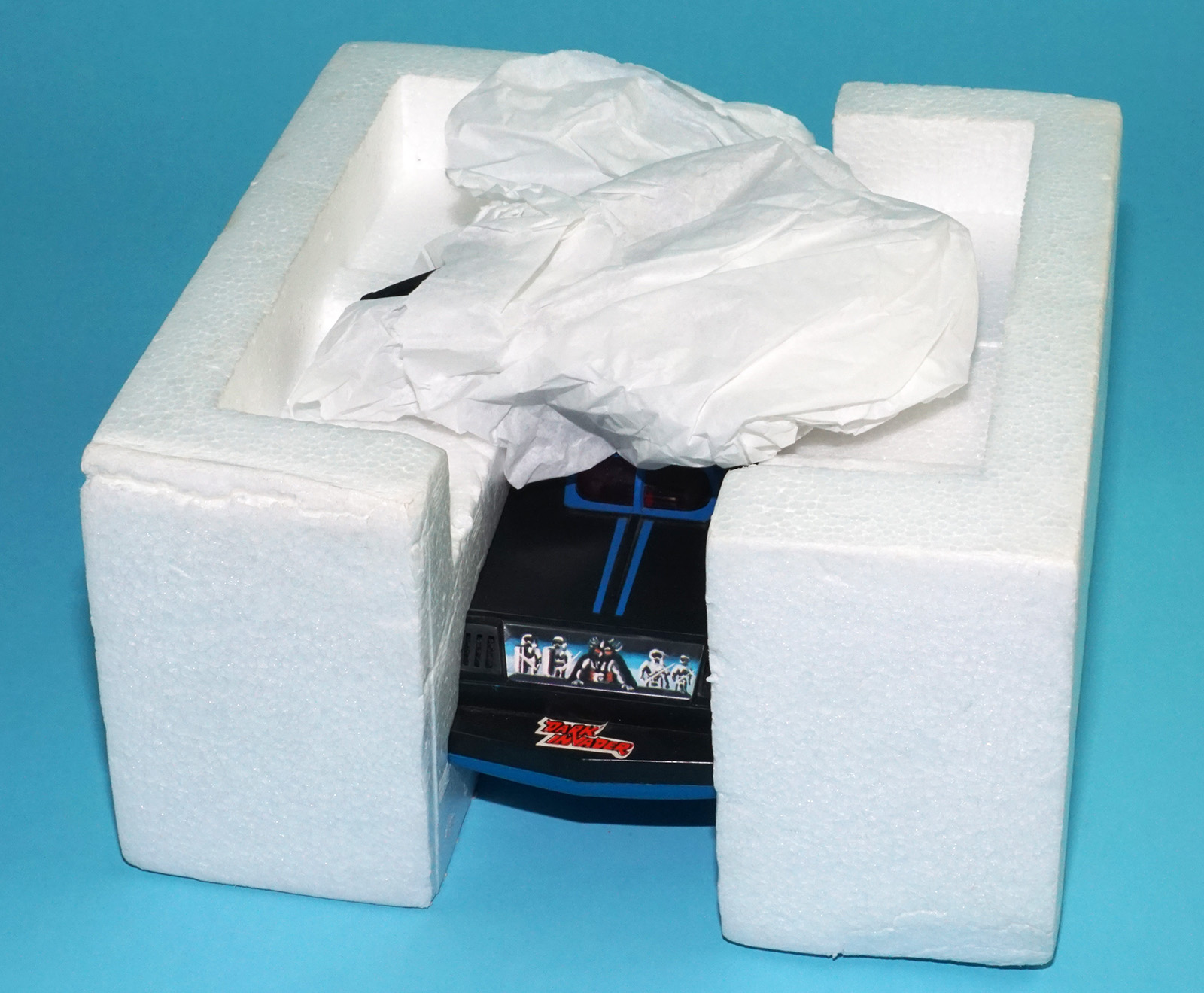 STAR COMMAND DARK INVADER ALIEN SPACESHIP RADIO BOXED ORIGINAL BOX 1978 CAPRICE WORKS! - Image 7