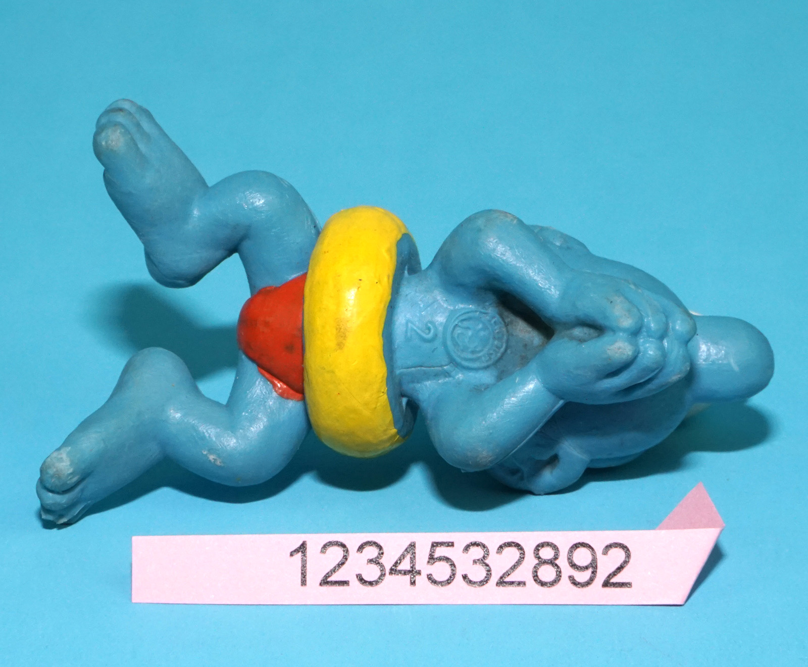 SMURFS 20025 SWIMMER SMURF W. GERMANY COO 1977 SCHLEICH - Image 3