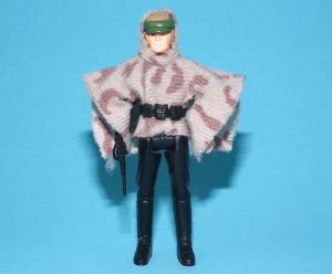 STAR WARS POTF LUKE BATTLE PONCHO 100% COMPLETE & ORIGINAL C8+ 1985 KENNER LAST 17