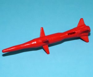 1984 GI JOE COBRA STINGER JEEP ORIGINAL SPARE PART MISSILE ROCKET HASBRO