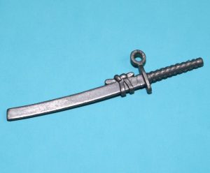 1988 GI JOE BUDO v1 ORIGINAL SPARE PART SWORD HASBRO