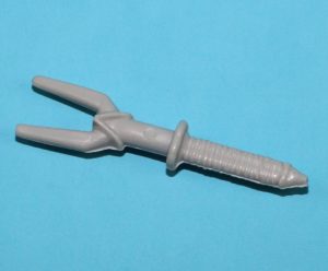 1994 GI JOE STREET FIGHTER MOVIE SONIC BOOM GUILE ORIGINAL SPARE PART KNIFE HASBRO
