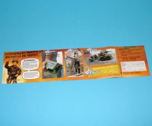 1988 GI JOE CATALOG LEAFLET MAIL ORDER HAWK SUPER TROOPER NL FR BENELUX EURO HASBRO