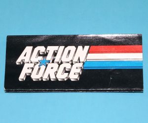 1989 GI JOE CATALOG LEAFLET FOLDOUT ACTION FORCE UK HASBRO