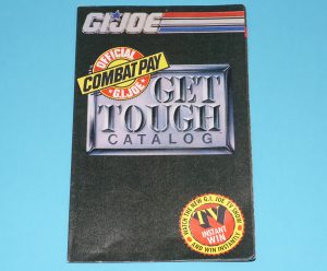 1990 GI JOE CATALOG GET TOUGH MERCHANDISE ORDER FORM HASBRO