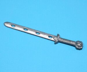 2000 GI JOE SNAKE EYES v9 ORIGINAL SPARE PART SWORD HASBRO
