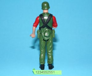 1983 GI JOE ACTION FORCE Z FORCE MINESWEEPER ‘SHORT BOOTS’ C8+ PALITOY UK HTF