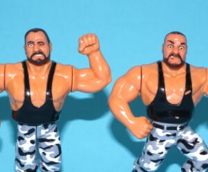 WWF SERIES 2 BUSHWACKERS TAG TEAM 1991 HASBRO WORKS!