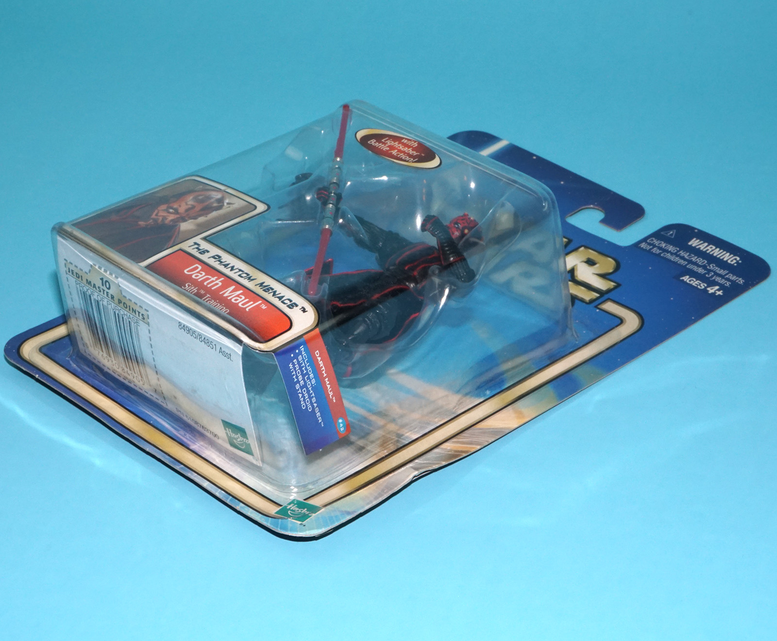 STAR WARS SAGA COLLECTION DARTH MAUL SITH TRAINING MOC MOSC 2002 HASBRO - Image 6