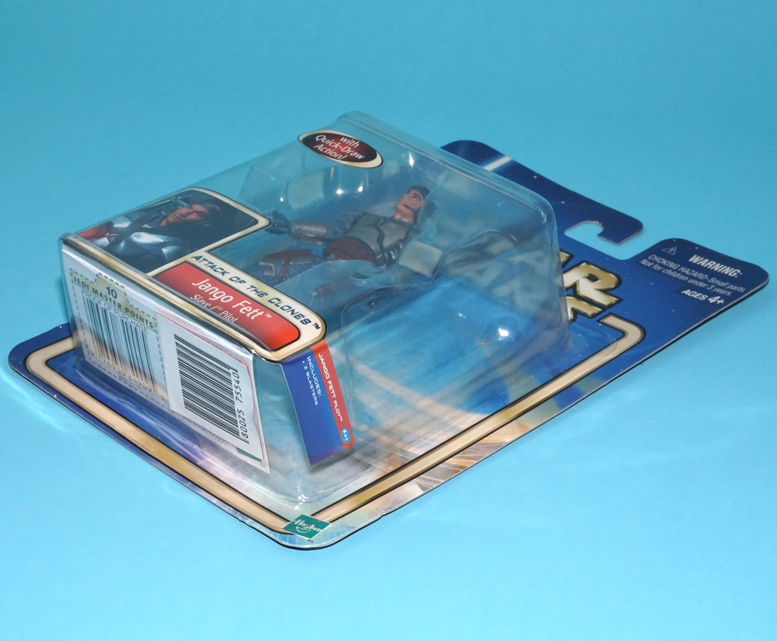 STAR WARS SAGA COLLECTION JANGO FETT SLAVE 1 PILOT MOC MOSC 2002 HASBRO - Image 6