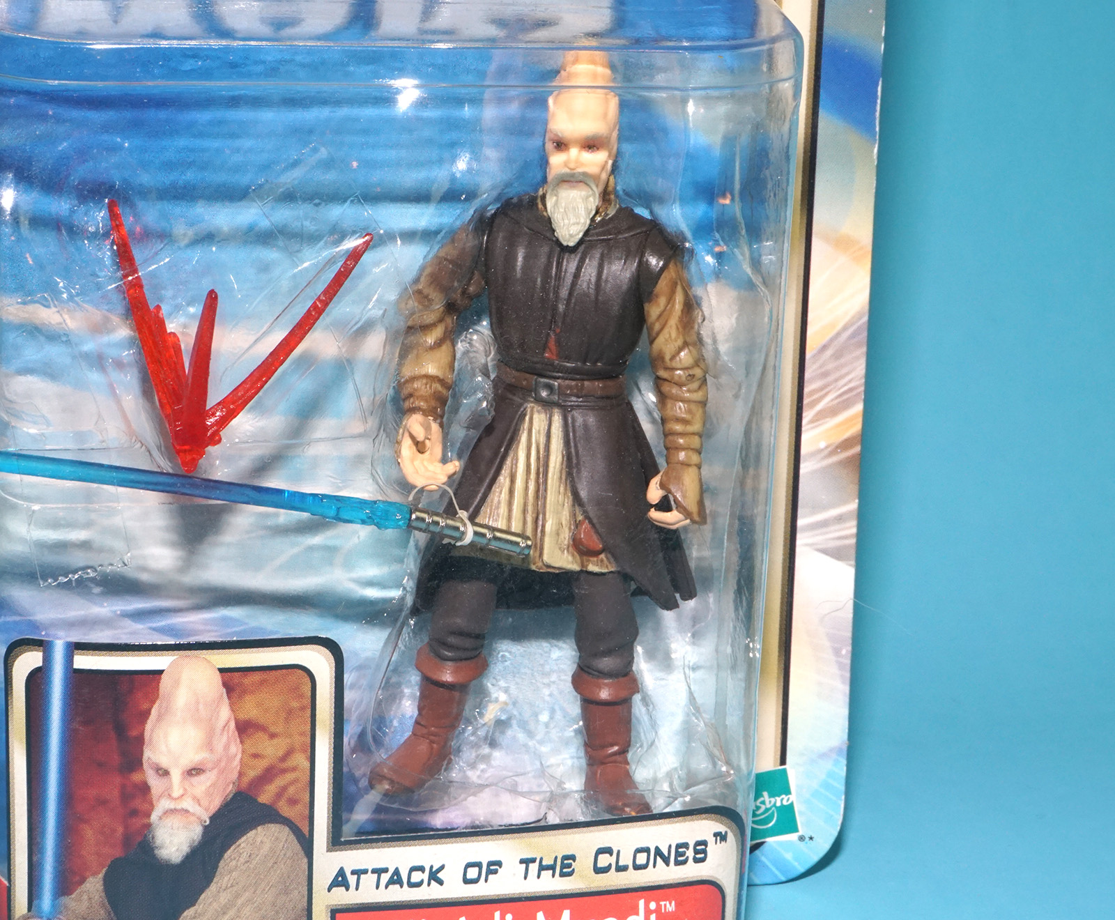 STAR WARS SAGA COLLECTION KI-ADI-MUNDI MOC MOSC 2002 HASBRO - Image 2