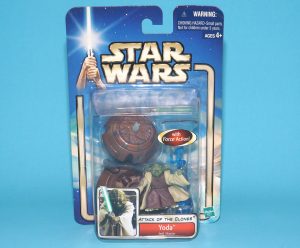 STAR WARS SAGA COLLECTION YODA JEDI MASTER MOC MOSC 2002 HASBRO