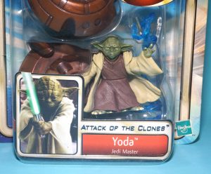 STAR WARS SAGA COLLECTION YODA JEDI MASTER MOC MOSC 2002 HASBRO