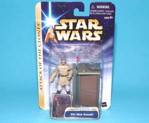 STAR WARS SAGA COLLECTION OBI-WAN KENOBI OUTLANDER NIGHTCLUB MOC MOSC 2003 HASBRO