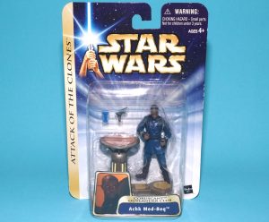 STAR WARS SAGA COLLECTION ACHK MED-BEQ MOC MOSC 2003 HASBRO