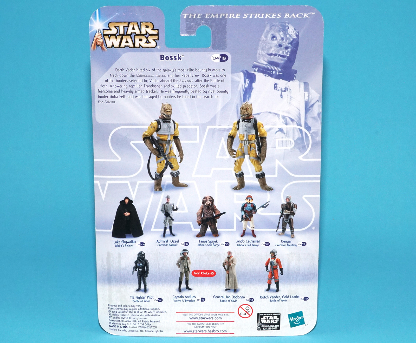 STAR WARS SAGA COLLECTION BOSSK EXECUTOR MEETING MOC MOSC 2004 HASBRO - Image 7