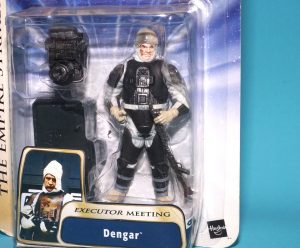 STAR WARS SAGA COLLECTION DENGAR EXECUTOR MEETING MOC MOSC 2003 HASBRO