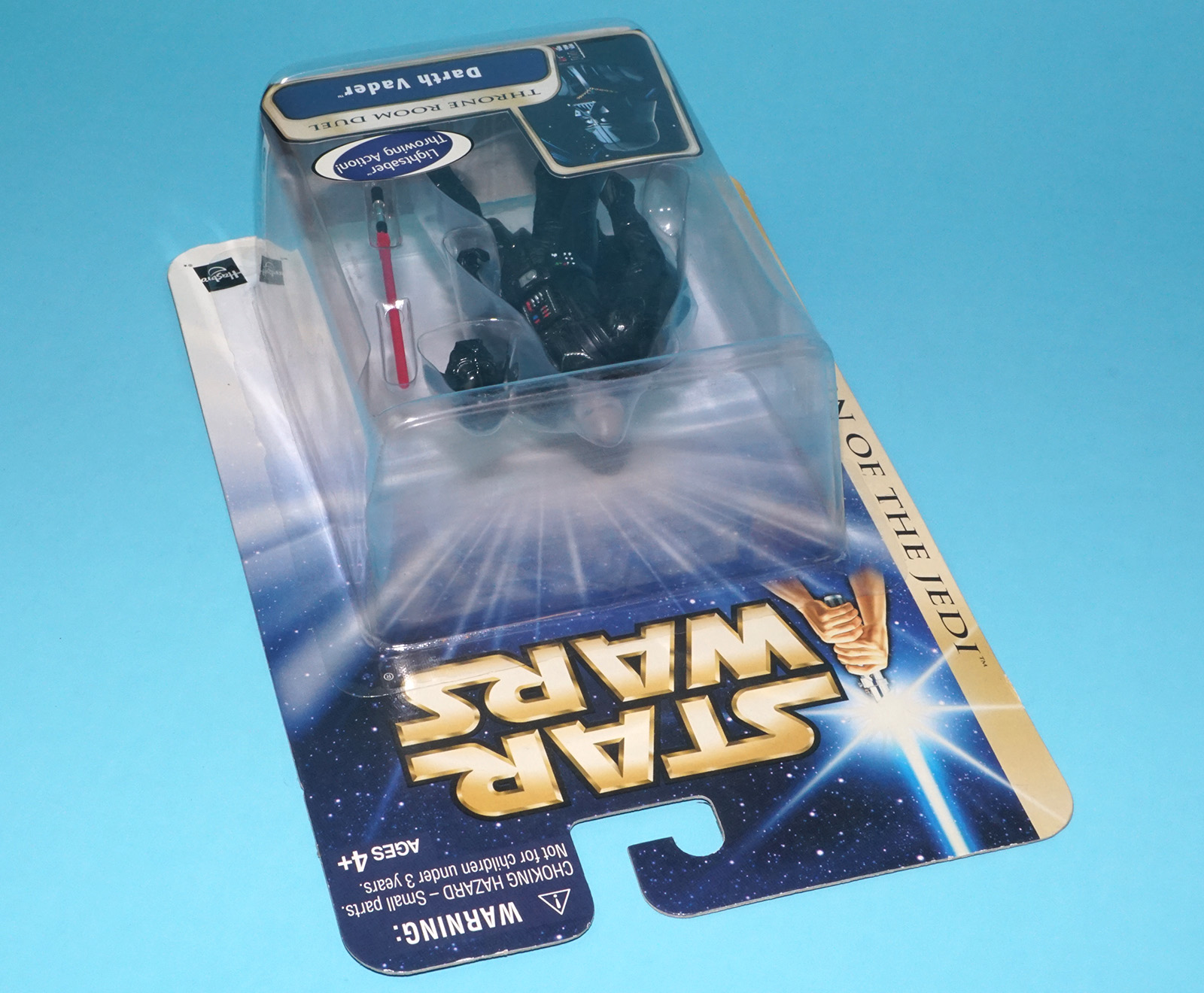 STAR WARS SAGA COLLECTION DARTH VADER THRONE ROOM DUEL MOC MOSC 2003 HASBRO - Image 5