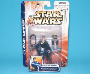 STAR WARS CLONE WARS ANAKIN SKYWALKER MOC MOSC 2003 HASBRO