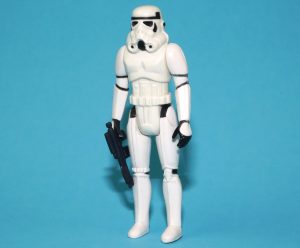 STAR WARS ANH STORMTROOPER HONG KONG COO 100% COMPLETE & ORIGINAL C8+ 1977 KENNER