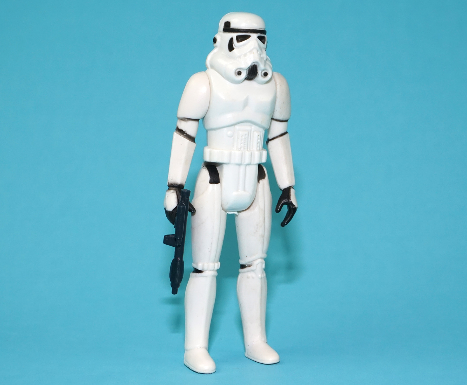 STAR WARS ANH STORMTROOPER HONG KONG COO 100% COMPLETE & ORIGINAL C8+ 1977 KENNER - Image 3