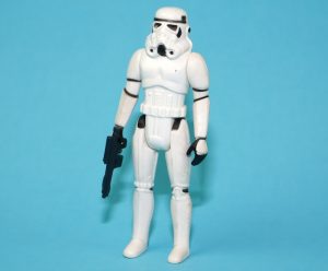 STAR WARS ANH STORMTROOPER HONG KONG COO 100% COMPLETE & ORIGINAL C8+ 1977 KENNER