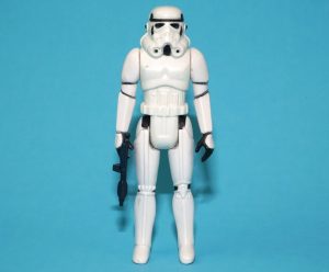 STAR WARS ANH STORMTROOPER HONG KONG COO 100% COMPLETE & ORIGINAL C8+ 1977 KENNER