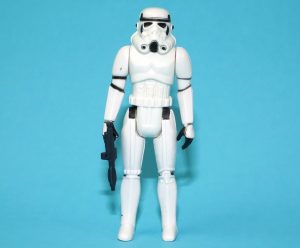 STAR WARS ANH STORMTROOPER HONG KONG COO 100% COMPLETE & ORIGINAL C8+ 1977 KENNER