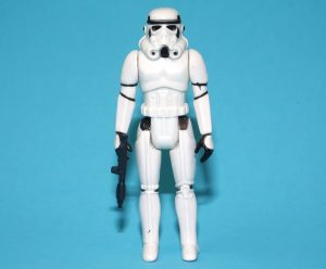 STAR WARS ANH STORMTROOPER HONG KONG COO 100% COMPLETE & ORIGINAL C8+ 1977 KENNER