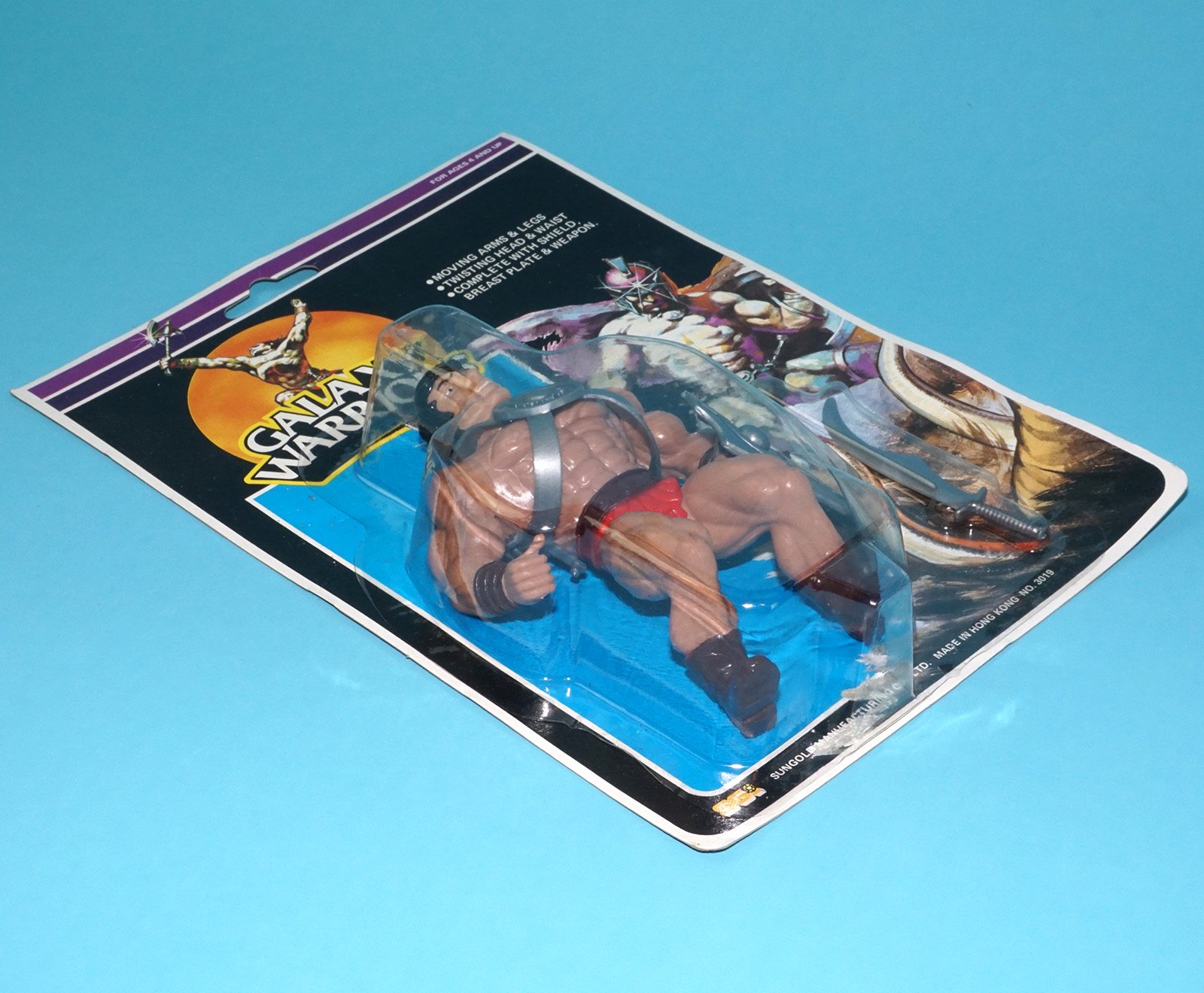 MOTU KO GALAXY WARRIORS TRITON MOC MOSC 1980s SUNGOLD SEWCO REMCO - Image 3