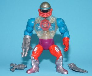 MOTU HE-MAN MASTERS OF THE UNIVERSE ROBOTO 100% COMPLETE 1985 MATTEL