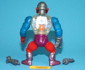 MOTU HE-MAN MASTERS OF THE UNIVERSE ROBOTO 100% COMPLETE 1985 MATTEL