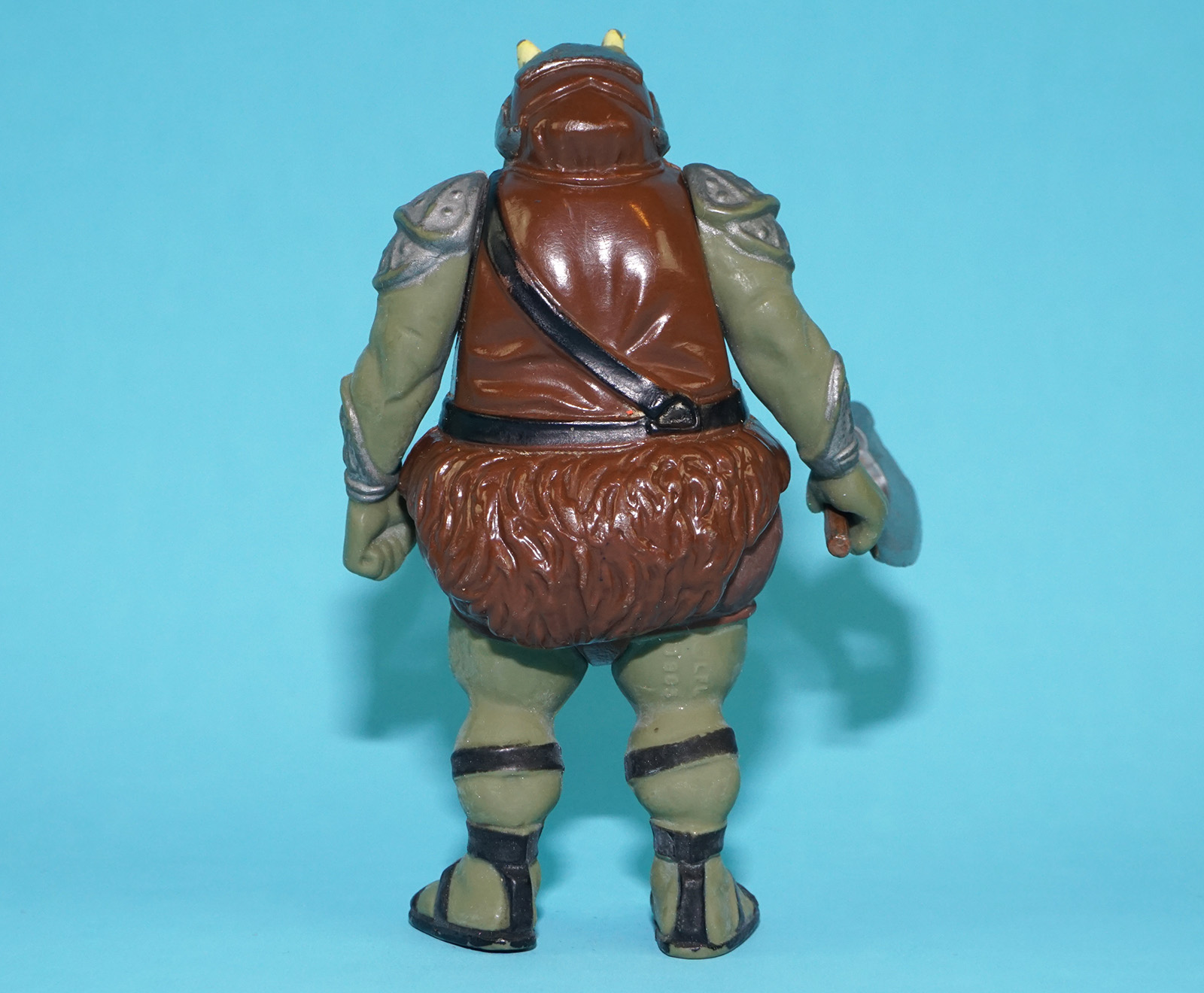 STAR WARS ROTJ GAMORREAN GUARD NO COO 100% COMPLETE & ORIGINAL C8+ 1983 KENNER - Image 3