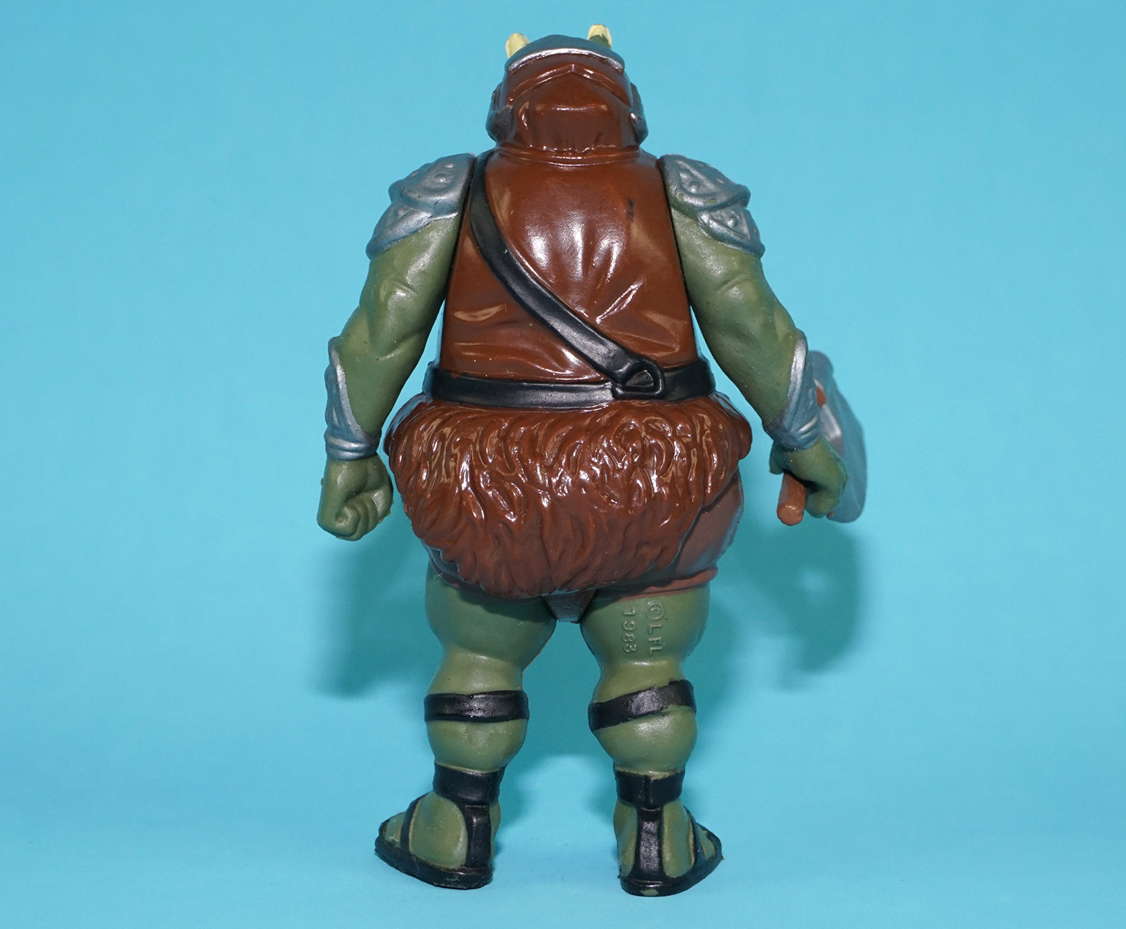 STAR WARS ROTJ GAMORREAN GUARD NO COO 100% COMPLETE & ORIGINAL C9+ 1983 KENNER - Image 3