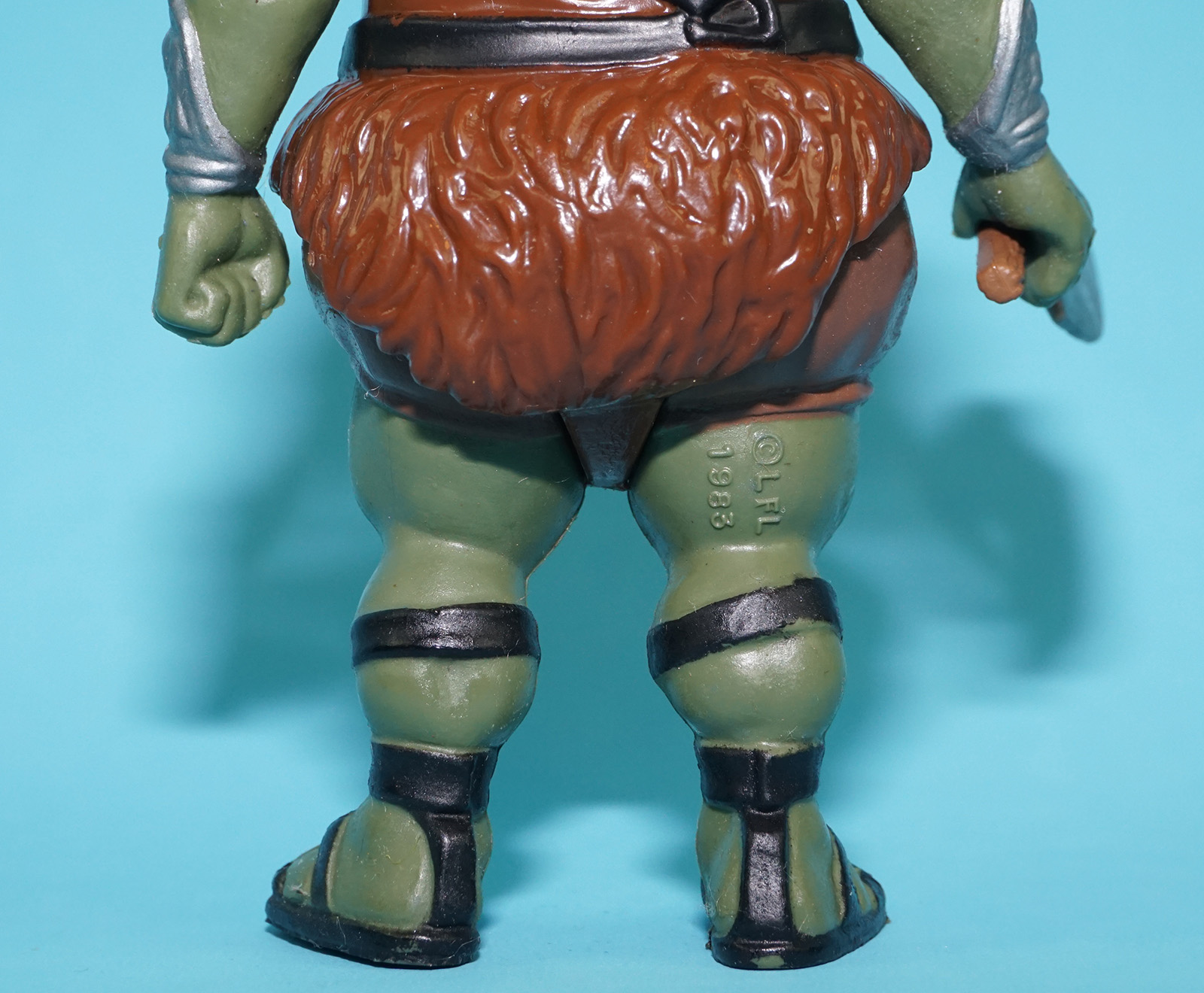 STAR WARS ROTJ GAMORREAN GUARD NO COO 100% COMPLETE & ORIGINAL C9+ 1983 KENNER - Image 4