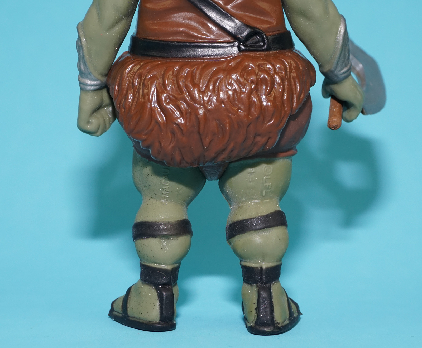 STAR WARS ROTJ GAMORREAN GUARD MACAU COO 100% COMPLETE & ORIGINAL C9+ 1983 KENNER - Image 4