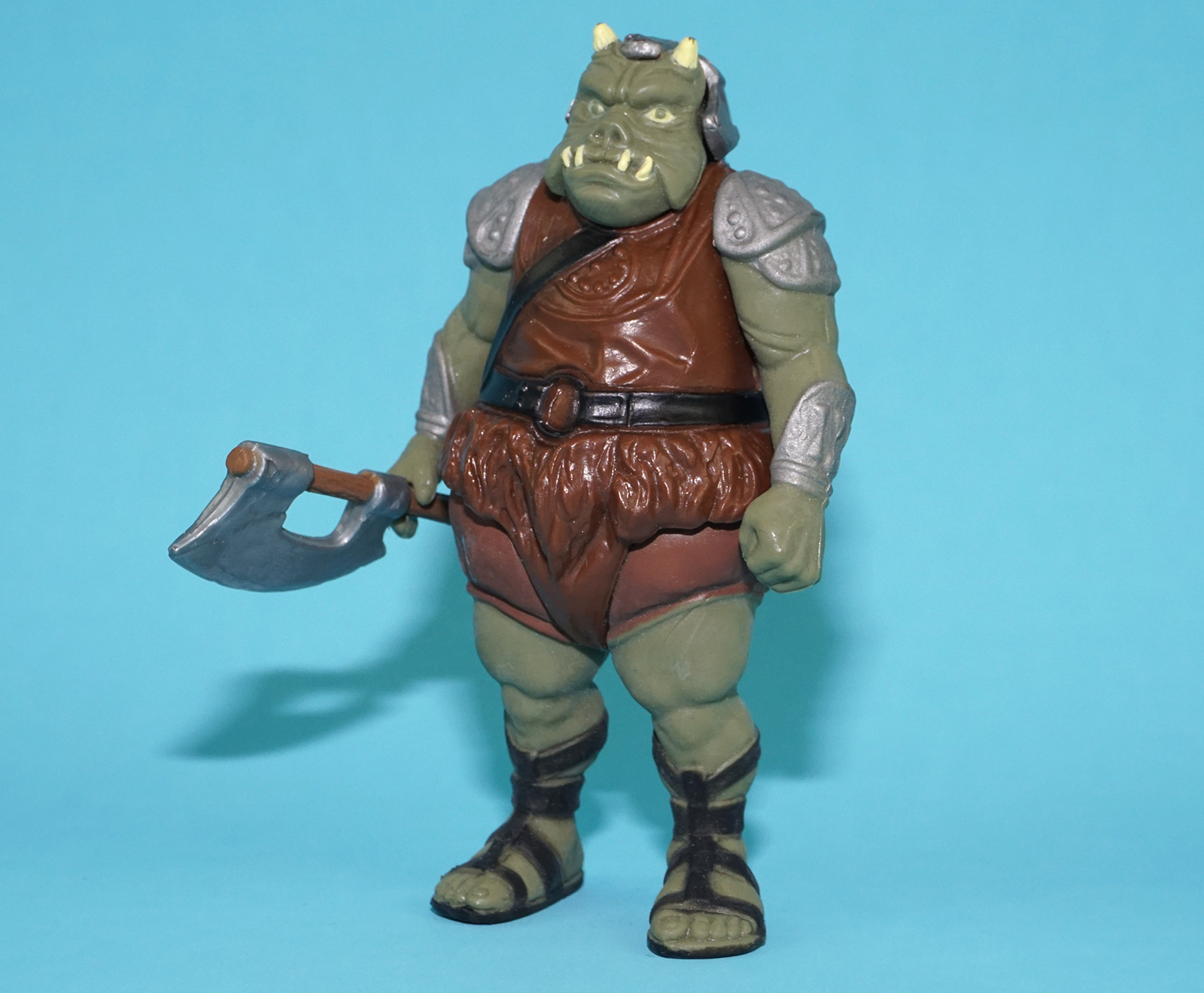 STAR WARS ROTJ GAMORREAN GUARD MACAU COO 100% COMPLETE & ORIGINAL C9 1983 KENNER - Image 2