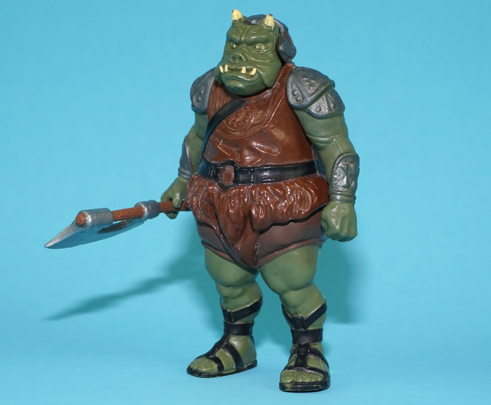 STAR WARS ROTJ GAMORREAN GUARD H.K. COO 100% COMPLETE & ORIGINAL C8+ 1983 KENNER - Image 2