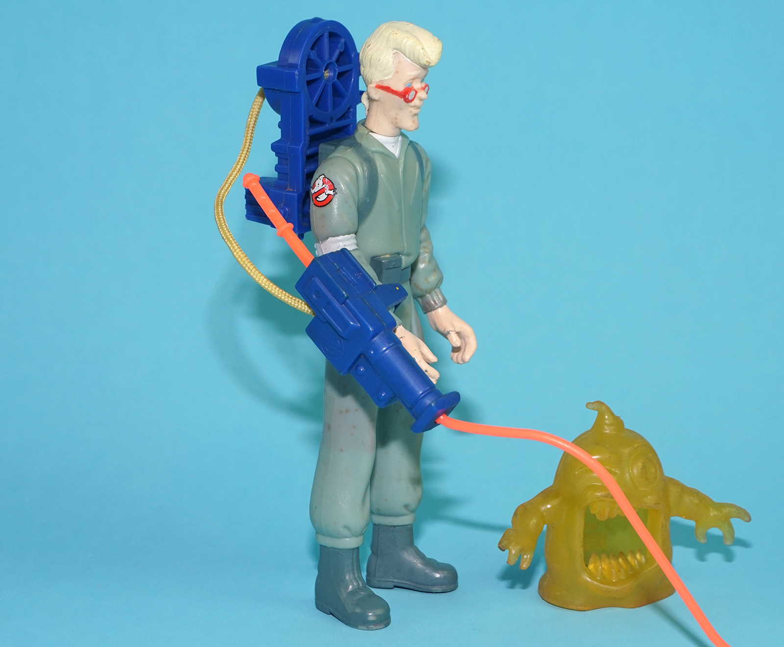 THE REAL GHOSTBUSTERS EGON SPENGLER 100% COMPLETE 1986 KENNER - Image 2