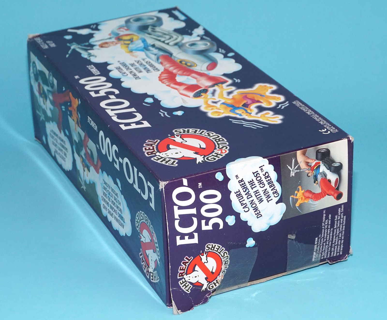 THE REAL GHOSTBUSTERS ECTO-500 COMPLETE BOXED UK EURO BOX 1989 KENNER - Image 4