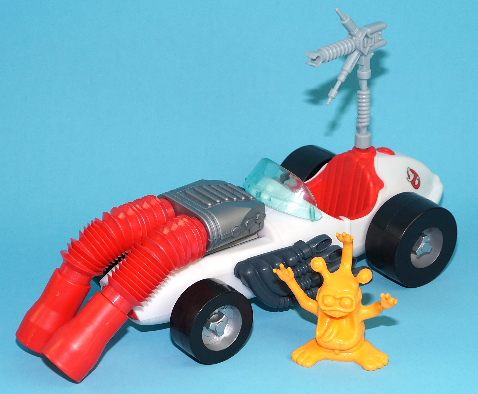 THE REAL GHOSTBUSTERS ECTO-500 COMPLETE BOXED UK EURO BOX 1989 KENNER - Image 8