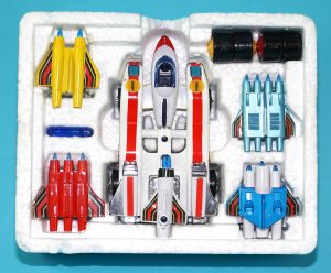 POPINICA PA-87 MACHINE HAYABUSA DX KEN HAWK FALCON BOXED GERMAN EXPORT BOX 1976 POPY CHOGOKIN