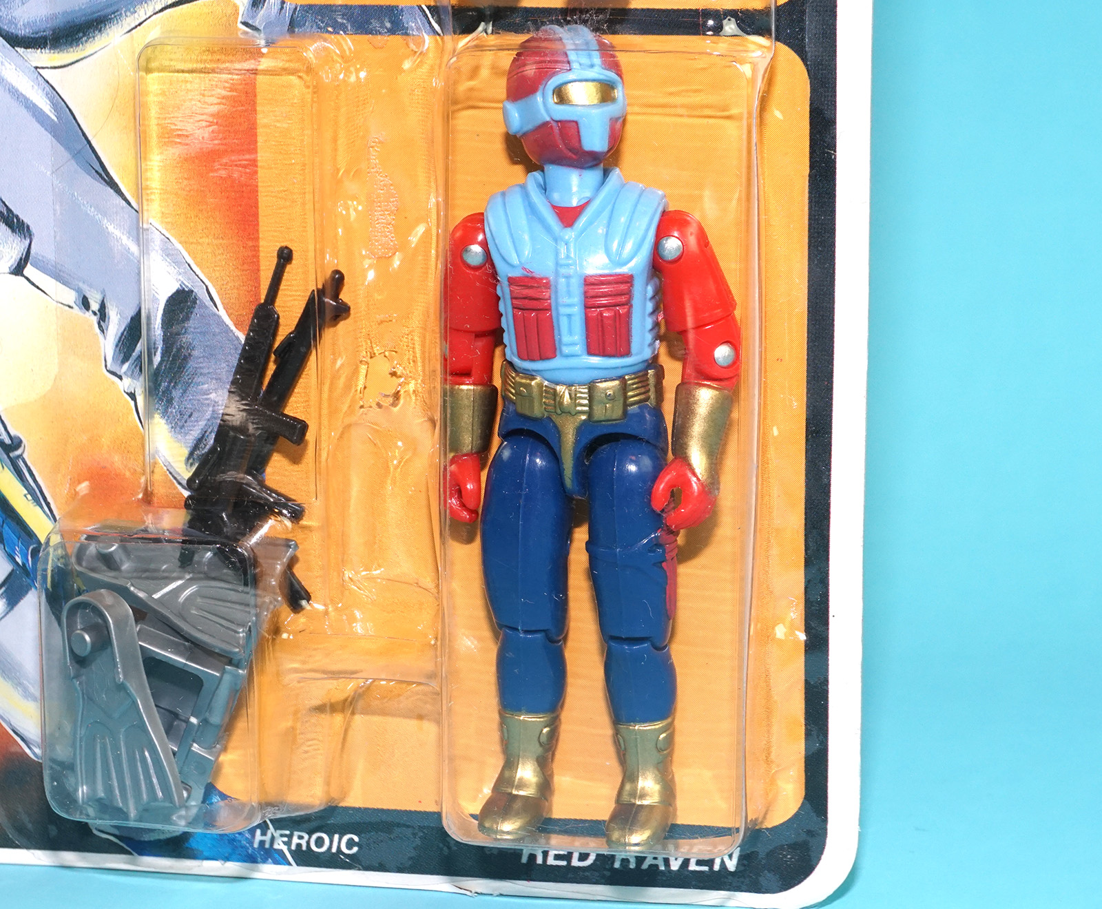 POWER COMMANDOS CONDOR STRIKE & RED RAVEN MOC MOSC 1992 LUCKY BELL GI JOE KO - Image 3