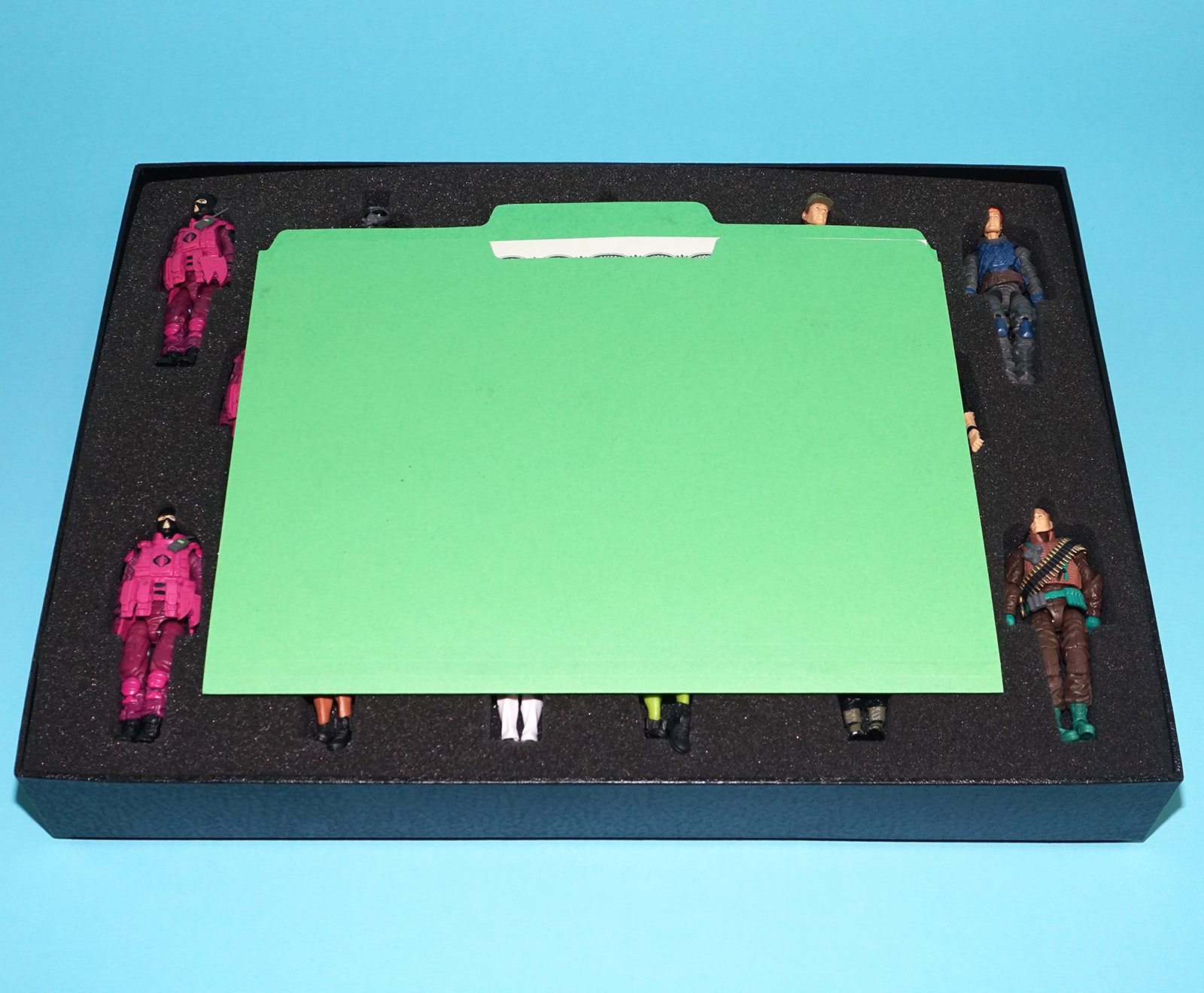 2013 GI JOE NIGHT FORCE NOCTURNAL FIRE BOX SET CONVENTION CON EXCLUSIVE HASBRO - Image 7