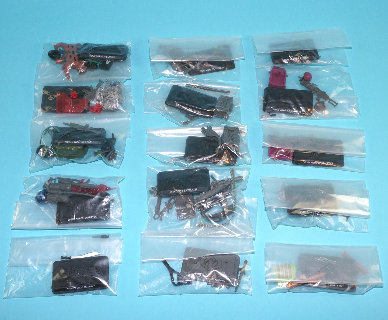 2013 GI JOE NIGHT FORCE NOCTURNAL FIRE BOX SET CONVENTION CON EXCLUSIVE HASBRO - Image 17