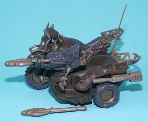 2003 GI JOE COBRA VENOM CYCLE 100% COMPLETE HASBRO